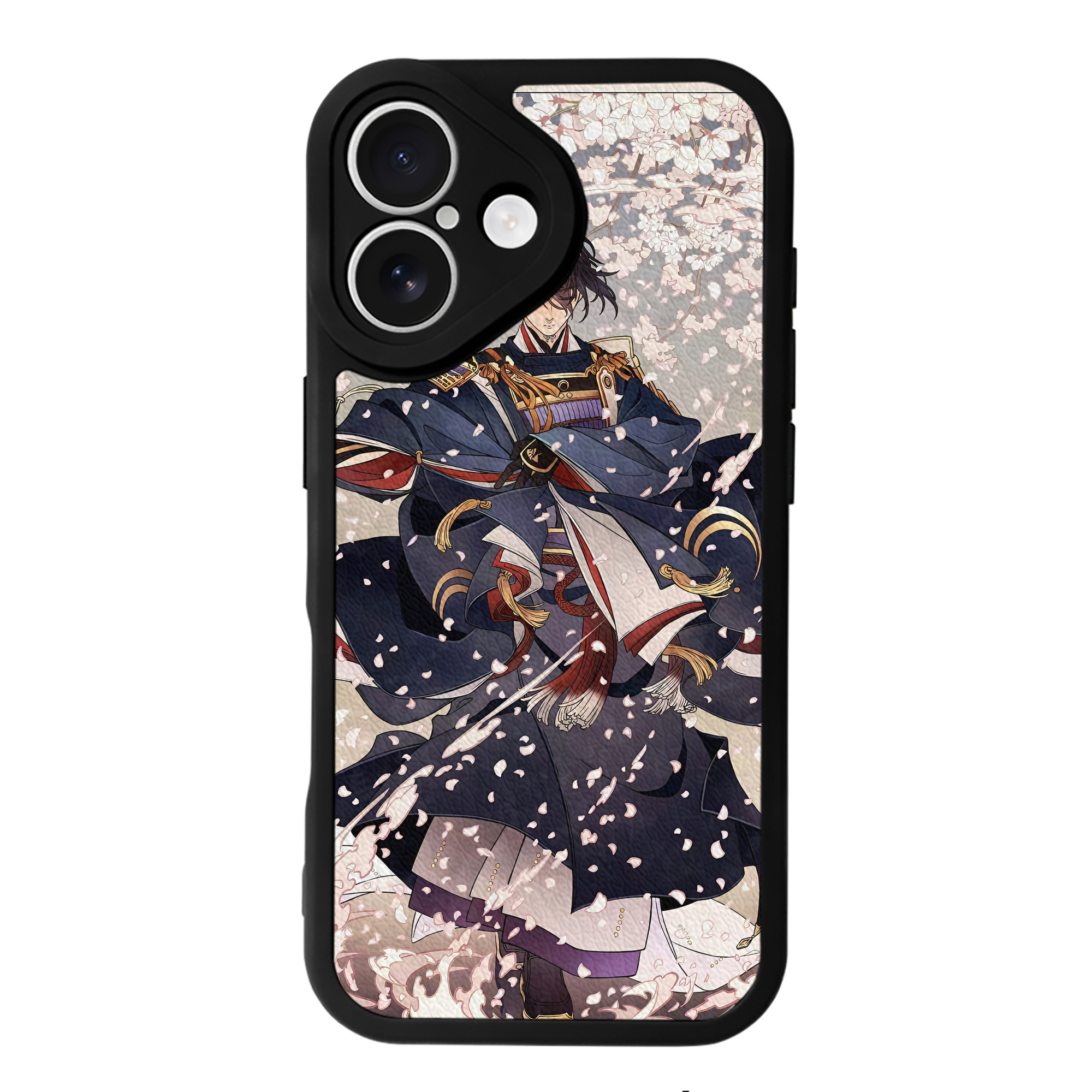 （画像用） 刀剣乱舞 Touken Ranbu 【iPhone 16シリーズ対応】シリコンスマホケース（レザー調） 材質：シリコン